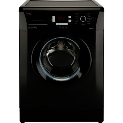 Beko WMB714422B A++ 7kg 1400 Spin Washing Machine in Black